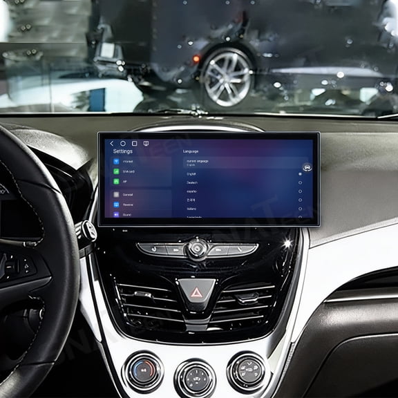 SNATEEN 15.8 inch Carplay Screen/Radio/Multimedia Player for Chevrolet Spark LT 2010-2017 Car Navigation/GPS Upgrade Headunit Android Display 1080P Touch Screen Receiver Replace System