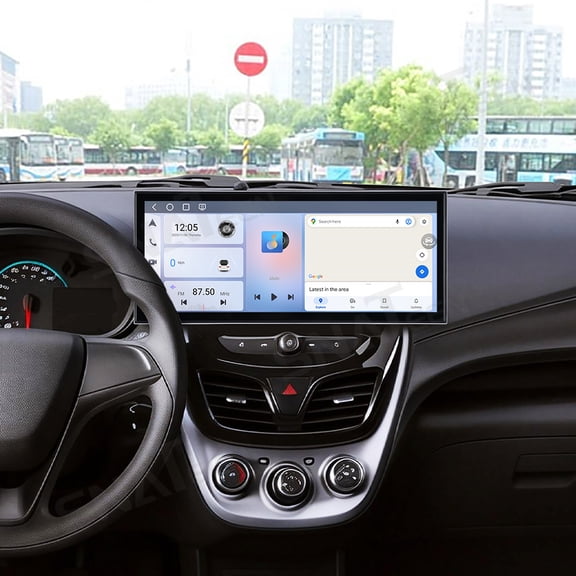 SNATEEN 15.8 inch Carplay Screen/Radio/Multimedia Player for Chevrolet Spark 2018-2022 Car Navigation/GPS Upgrade Headunit Android Display 1080P Touch Screen Receiver Replace System