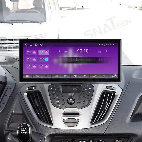 SNATEEN 15.8 inch Carplay Screen/Radio/Multimedia Player for Ford Transit Custom 2012-2017 Car Navigation/GPS Upgrade Headunit Android Display 1080P Touch Screen Receiver Replace System