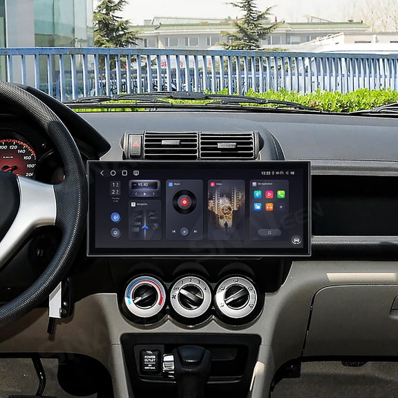 SNATEEN 15.8 inch Carplay Screen/Radio/Multimedia Player for Honda Fit/City/EVERUS S1 2002-2015 Car Navigation/GPS Upgrade Headunit Android Display 1080P Touch Screen Receiver Replace System