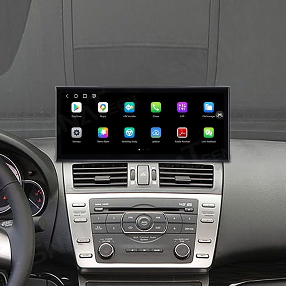 SNATEEN 15.8 inch Carplay Screen/Radio/Multimedia Player for Mazda 6 2004-2015 Car Navigation/GPS Upgrade Headunit Android Display 1080P Touch Screen Receiver Replace System