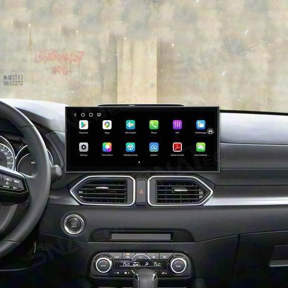 SNATEEN 15.8 inch Carplay Screen/Radio/Multimedia Player for Mazda CX-5/CX-8 2017 2018 2019 2020 2021 Car Navigation/GPS Upgrade Headunit Android Display 1080P Touch Screen Receiver Replace System