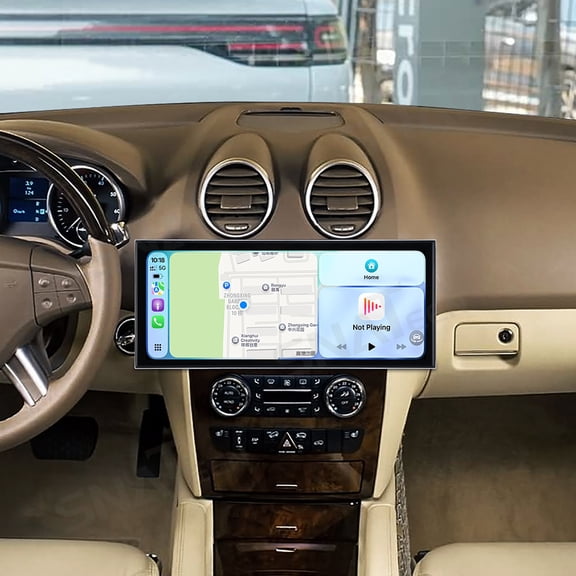 SNATEEN 15.8 inch Carplay Screen/Radio/Multimedia Player for Mercedes-Benz ML 1998-2005 Car Navigation/GPS Upgrade Headunit Android Display 1080P Touch Screen Receiver Replace System