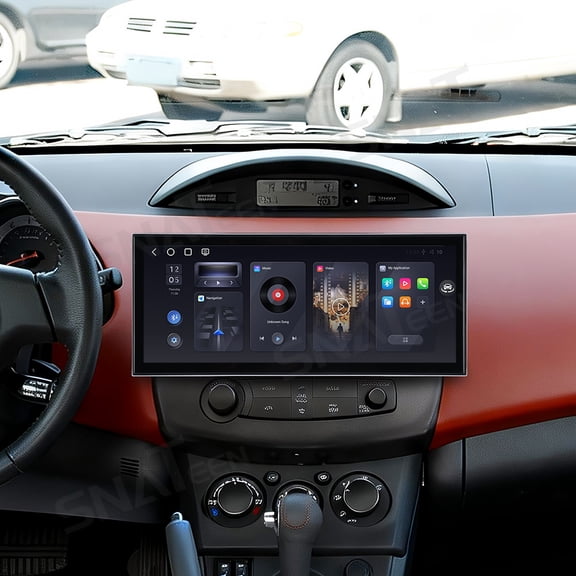 SNATEEN 15.8 inch Carplay Screen/Radio/Multimedia Player for Mitsubishi Eclipse 2005-2012 Car Navigation/GPS Upgrade Headunit Android Display 1080P Touch Screen Receiver Replace System