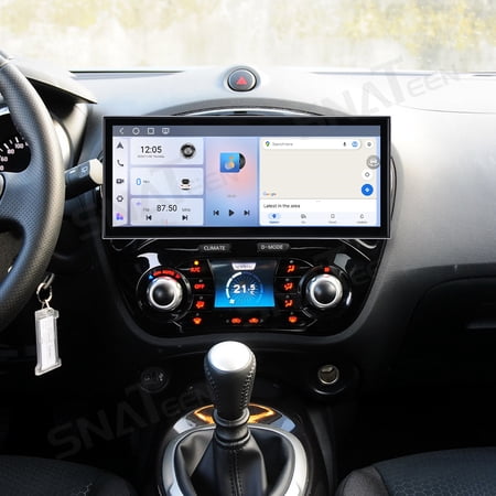 SNATEEN 15.8 inch Carplay Screen/Radio/Multimedia Player for Nissan Juke/Kicks/Qashqai 2004-2016 Car Navigation/GPS Upgrade Headunit Android Display 1080P Touch Screen Receiver Replace System