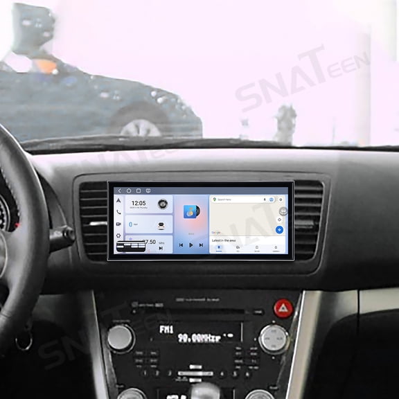 SNATEEN 15.8 inch Carplay Screen/Radio/Multimedia Player for Subaru Legacy/Outback 2004-2009 Car Navigation/GPS Upgrade Headunit Android Display 1080P Touch Screen Receiver Replace System