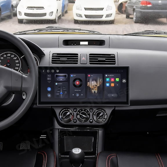 SNATEEN 15.8 inch Carplay Screen/Radio/Multimedia Player for Suzuki Swift 2004-2016 Car Navigation/GPS Upgrade Headunit Android Display 1080P Touch Screen Receiver Replace System