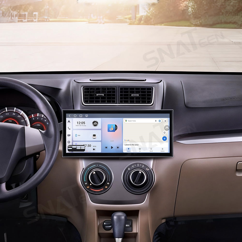 SNATEEN 15.8 inch Carplay Screen/Radio/Multimedia Player for Toyota ...