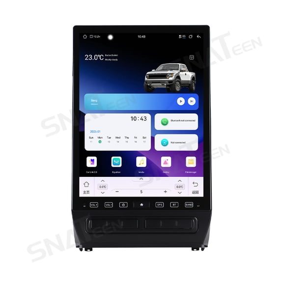 SNATEEN 16.2 inch Carplay Screen/Radio/Multimedia Player for Ford F150 2009-2012 Car Navigation/GPS Android 153 Upgrade Headunit 1080P Touch Screen Device Replace System