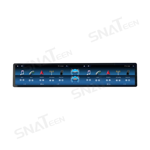 SNATEEN 26.2 inch Carplay Screen/Radio/Multimedia Player for Mercedes-Benz C Class W205 2015-2022 Universal Car Navigation/GPS Upgrade Headunit Android Display Touch Screen 1080P Video Device