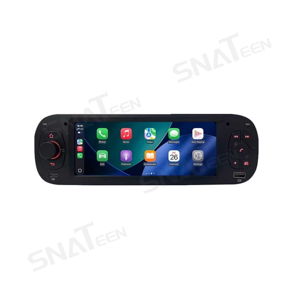 SNATEEN 6.89 inch Carplay Screen/Radio/Multimedia Player for Fiat Panda 2013-2020 Car Navigation/GPS Upgrade Headunit Android Display 1080P Touch Screen Receiver Replace System