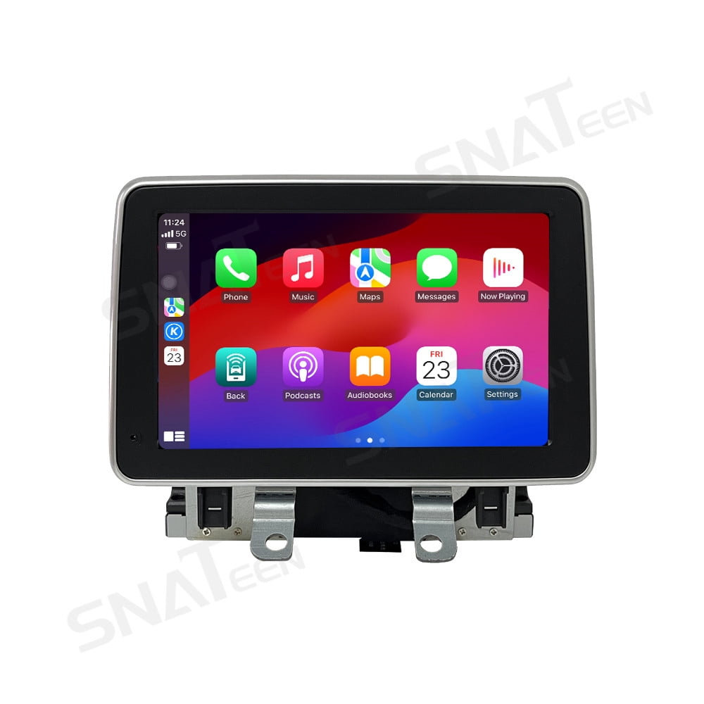 SNATEEN 7 inch Android 13 Car Radio Multimedia Player for Mazda 2 CX-3 2015 2016 2017 2018 Stereo Upgrade Tesla Style Touch Screen Android Auto GPS Navigation Universal Head Unit Audio Receiver