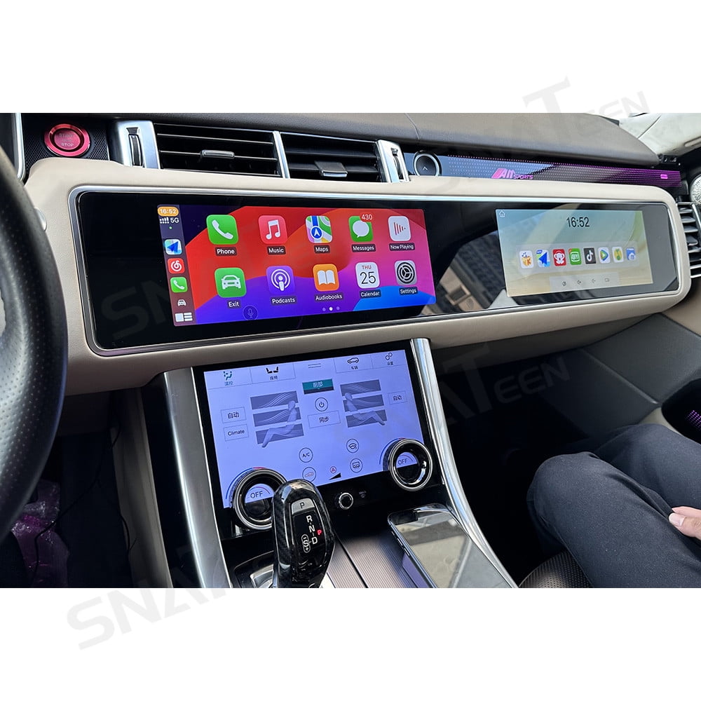 SNATEEN 8+128GB 12.3/15.5 inch Dual Screen Android Car Radio Stereo for ...