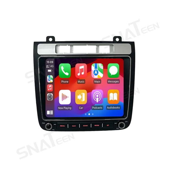 SNATEEN 8.4 inch Carplay Screen/Radio/Multimedia Player for Volkswagen Touareg 2011-2018 Model Car Navigation/GPS Upgrade Headunit Android Display 1080P Touch Screen Receiver Replace System