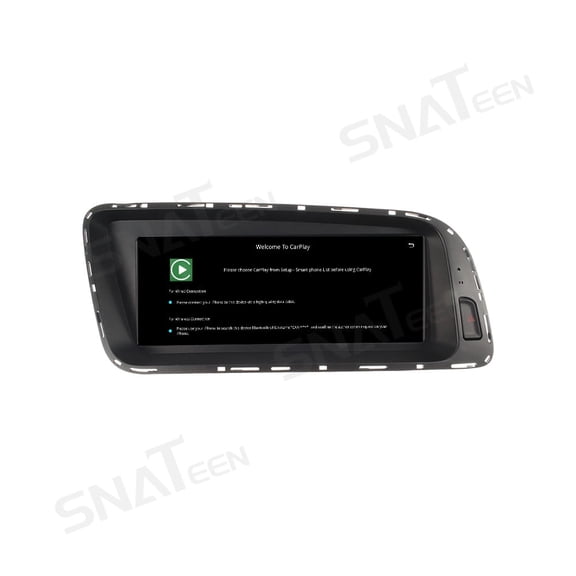 SNATEEN 8.8 inch Linux Carplay Screen/Radio/Multimedia Player for Audi Q5 2009-2017 Universal Car Navigation/GPS Upgrade Headunit Display 1080P Touch Screen Replace System