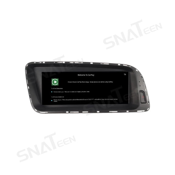 SNATEEN 8.8 inch Linux Carplay Screen/Radio/Multimedia Player for Audi Q5 2009-2017 Universal Car Navigation/GPS Upgrade Headunit Display 1080P Touch Screen Replace System