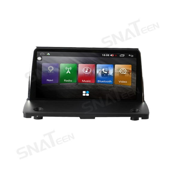 SNATEEN 9.66 inch Carplay Screen/Radio/Multimedia Player for Volvo XC90 2006-2013 Universal Car Navigation/GPS Upgrade Headunit Android Display 1080P Touch Screen Receiver Replace System