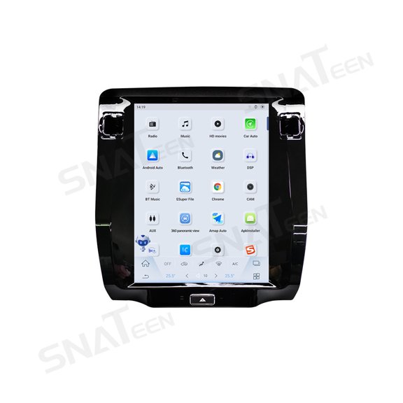 SNATEEN Android 13 Car Radio for Maserati Quattroporte 2013-2017 Head Unit Stereo 10.4 inch Touchscreen Wireless CarPlay GPS Navigation Multimedia Player