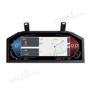 SNATEEN Car Digital Cluster LCD Screen Instrument Panel for BMW 5 Series E60/E61 2003-2009 Models Virtual Cockpit Speedometer Dashboard Upgrade Universal Fit Linux Car Accessories