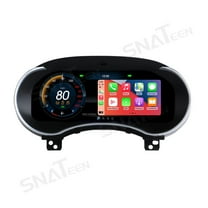 SNATEEN Car Digital Cluster LCD Screen Instrument Panel for Jeep Grand Cherokee 2013 2014 2015 216 2017 2018 Virtual Cockpit Speedometer Dashboard Upgrade Universal Fit Linux Car Accessories