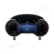 SNATEEN Car Digital Cluster LCD Screen Instrument Panel for Mercedes-Benz ML/GL/G/GLE/GLS 2012-2019 Models Virtual Cockpit Speedometer Dashboard Upgrade Universal Fit Car Accessories