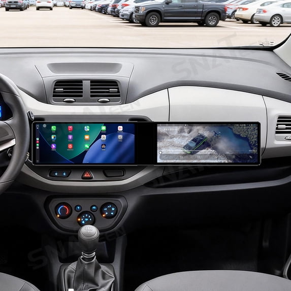 SNATEEN Dual 12.3 inch Carplay Screen/Radio/Multimedia Player for Chevrolet Spin 2013-2018 Car Navigation/GPS Upgrade Headunit Android Display 1080P Touch Screen Receiver Replace System