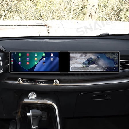 SNATEEN Dual 12.3 inch Carplay Screen/Radio/Multimedia Player for Great Wall Haval H6 2017-2019 Car Navigation/GPS Upgrade Headunit Android Display 1080P Touch Screen Receiver Replace System