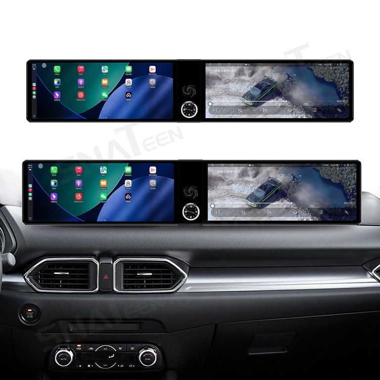 SNATEEN Dual 12.3 inch Carplay Screen/Radio/Multimedia Player for