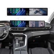 SNATEEN Dual 12.3 inch Carplay Screen/Radio/Multimedia Player for Peugeot 4008 2016-2022 Models Universal Car Navigation/GPS Upgrade Headunit Android Display 1080P Touch Screen Replace System