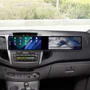 SNATEEN Dual 12.3 inch Carplay Screen/Radio/Multimedia Player for Toyota Hilux 2002-2009 Car Navigation/GPS Upgrade Headunit Android Display 1080P Touch Screen Receiver Replace System