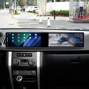 SNATEEN Dual 12.3 inch Carplay Screen/Radio/Multimedia Player for UAZ Patriot 2016-2025 Universal Car Navigation/GPS Upgrade Headunit Android Display Touch Screen 1080P Video Device