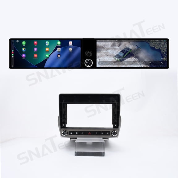 SNATEEN Dual 12.3 inch Carplay Screen/Radio for Chevrolet Camaro 2010-2015 Upgrade Multimedia Headunit Android Touch Screen Navigation/GPS Receiver