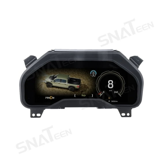 SNATEEN LCD Dashboard for Ford F150 Instrument Panel 2015 2016 2017 2018 2019 2020 Digital Dash Gauges Instrument LCD Screen Cockpit Speedometer Cluster