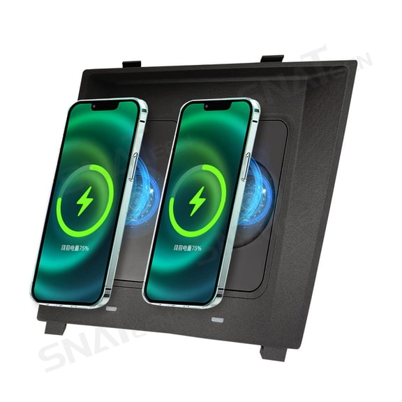 SNATEEN Wireless Charging Pad for Tesla Model 3/Model Y Fast Qi Charger Direct Fit Replacement Phone Charger Upgrade Easy Installation