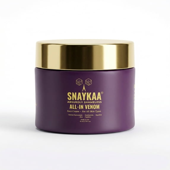 SNAYKAA Hydrating Face Moisturizer – Niacinamide, Hyaluronic Acid & Squalane – For Dry and Sensitive Skin – 1.76 fl oz