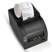 SNBC 132081 Model BTP-M300A Impact Receipt Printer, Black; with Internal Power Supply Compatible with Popular POS Software Applications USB, WiFi
