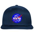 thumbnail image 1 of SNBCK Embroidered Lunar NASA, Embroidered Snapback NASA-EM-0019-Navy, 1 of 2