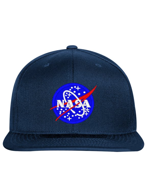 SNBCK Embroidered Lunar NASA, Embroidered Snapback NASA-EM-0019-Navy
