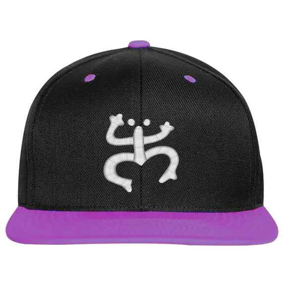 SNBCK Embroidered Puerto Rico TAINO FROG-EM-0027-Black-Purple