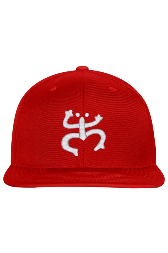 SNBCK Embroidered Puerto Rico TAINO FROG-EM-0027-Red