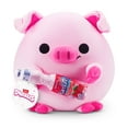 thumbnail image 1 of Snackles Licensed 8 inch (Sangaria Strawberry Ramune) Piggy Plush, Soft Stuffed Animal Toy by ZURU, 1 of 6