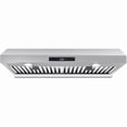 thumbnail image 1 of SNDOAS 30 inch 800CFM Under Cabinet Mount Range Hood 3-Speed RC Exhaust Vent Dishwasher Filter 120V, 1 of 10