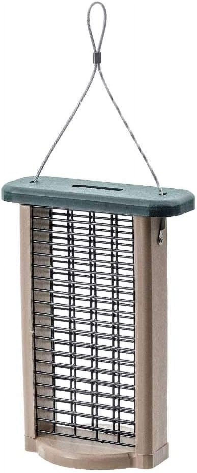 SNDSF Recycled Double Cake Suet Feeder (Feeder ), Suet Feeders, 2 Cake