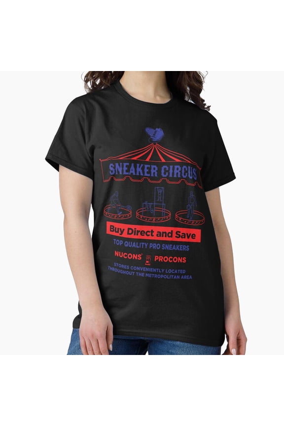SNEAKER CIRCUS 70'S ERA G3051, Premium Unisex Tee – Extended Sizes Up to 5XL