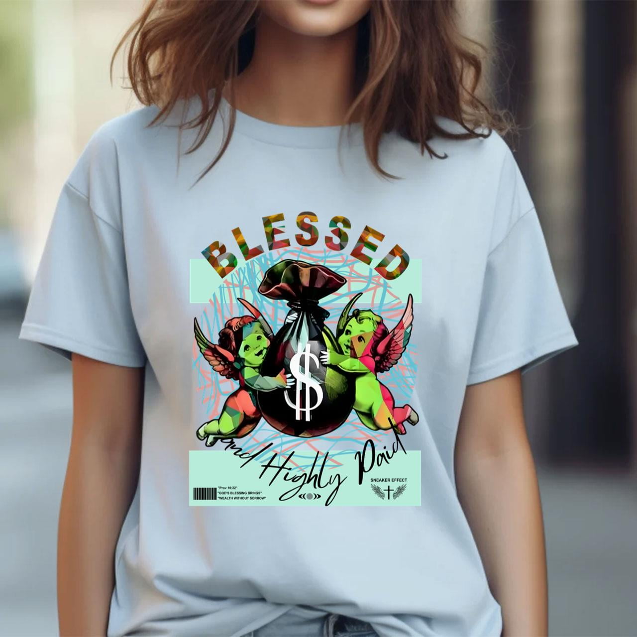 SNEAKER EFFECT BLESSED TEE SHIRT TO MATCH NIKE AIR JORDAN Tatum 2 Vortex Walmart