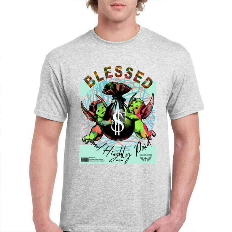 SNEAKER EFFECT BLESSED TEE SHIRT TO MATCH NIKE AIR JORDAN Tatum 2 Vortex Walmart