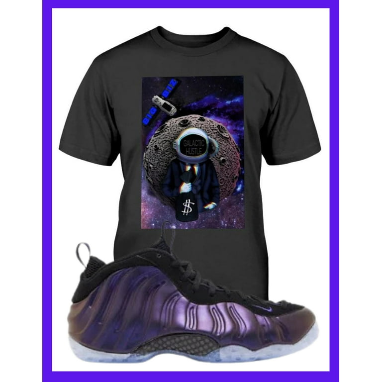 SNEAKER EFFECT TEE Shirt To Match NIKE AIR FOAMPOSITE ONE EGGPLANT SNEAKERS TEE Walmart