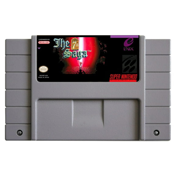 SNES Games Cartridge 7th Saga, The