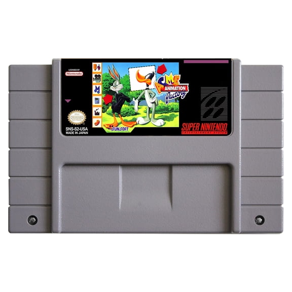 SNES Games Cartridge ACME Animation Factory