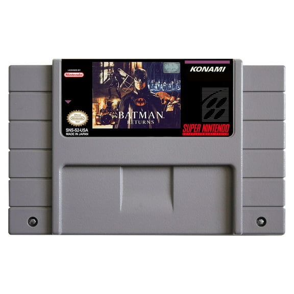 SNES Games Cartridge Batman Returns